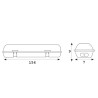 Waterproof case 1 tube 1500 mm