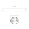 Barre étanche ATEX LED 80W 1500mm