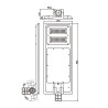 100W LED SOLAR STREET LIGHT FOR PUBLIC LIGHTING