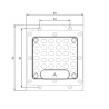 Module LED Bridgelux 30W pour l&#39;éclairage public