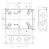 Boîte étanche 150x110x70mm IP65