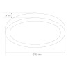 Runde 18W Led Decke SLIM