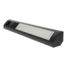 LED-Unterbauleuchte 9W Schuko-Steckdose & USB A+C - schwarz