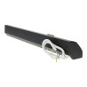 LED-Unterbauleuchte 9W Schuko-Steckdose & USB A+C - schwarz
