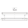 Projetor Wall Washer SOLAR LED 20W