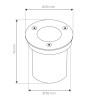 Foco  encastrar 1W IP65