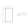 Multi-zone RF remote control for single-colour LED dimmers