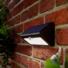 Lâmpada de parede solar LED detector de presença luz permanente 5W