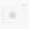 Eclairage de piscine LED 8W 12VDC IP68