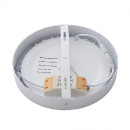 Plafón LED detector de presencia y sensor crepuscular 18W blanco LedHabitat  PFRB18FD