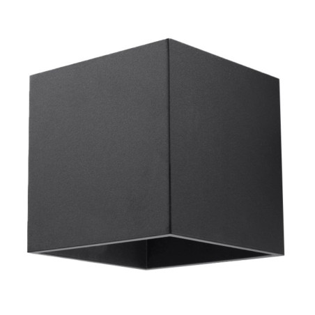 Wandleuchte QUAD 1 schwarz