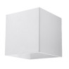 Lampada da parete QUAD 1 bianco