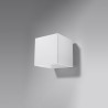 Lampada da parete QUAD 1 bianco