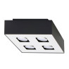 Lampada a soffitto MONO 4 nero