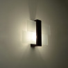 Lampada da parete FENIKS 1 wengé
