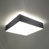 Candeeiro de tecto HORUS 45 cinzento