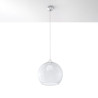 Lampada a sospensione BALL trasparente