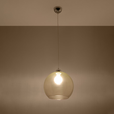 Lampe pendante BALL champagne