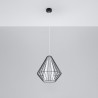 Lampe suspendue DEMI blanc
