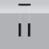 Lampada a sospensione LAGOS 2 nero
