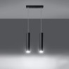 Lampe pendante LAGOS 1 noir