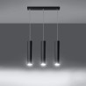 Lampe pendante LAGOS 2 noir