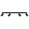 Lampada a soffitto RING 4L bianco