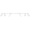 Lampada a soffitto RING 4L nero