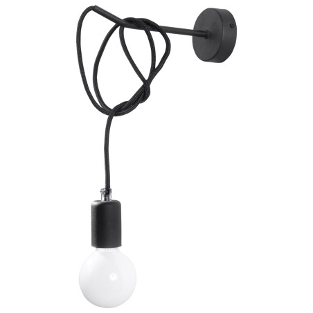 Chandelier EDISON 7 black