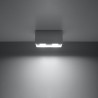 Lámpara de techo QUAD gris
