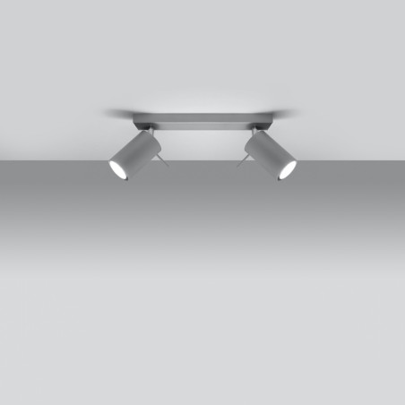 Deckenleuchte RING 2 grau