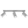 Plafonnier RING 2 gris