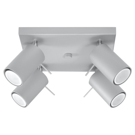 Deckenleuchte RING 3 grau