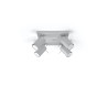 Plafonnier RING 3 gris