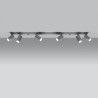 Ceiling lamp RING 4L grey