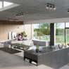 Lampada a soffitto MERIDA 4L nero