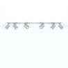 Ceiling lamp MERIDA 4L grey