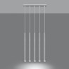 Lampada a sospensione PASTELO 5 bianco