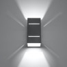 Wall lamp BLOCCO grey