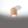 Applique QUAD en bois naturel