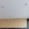 Applique QUAD en bois naturel