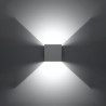 Wall lamp LOBO MAXI black