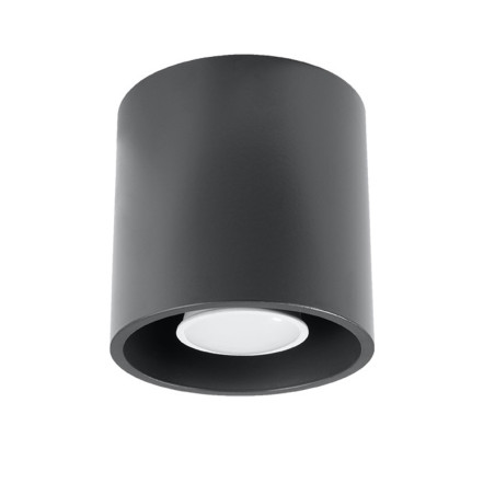 Ceiling lamp QUAD 1 anthracite