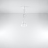 Lampada a sospensione DIEGO 1 bianco
