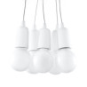Pendant lamp DIEGO 3 white