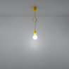Lampada a sospensione DIEGO 5 grigio