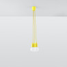Lampada a sospensione DIEGO 1 giallo