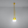Candeeiro pendente DIEGO 1 amarelo