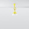Lampada a sospensione DIEGO 3 giallo