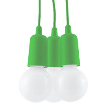 Lampe suspendue DIEGO 1 vert